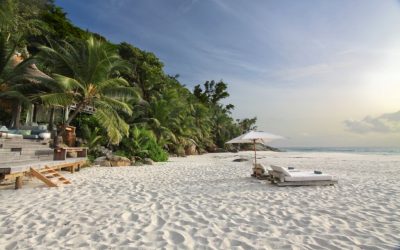 Seychellen_North_Island_Strand_vor_Villa_BoutiqueReisen