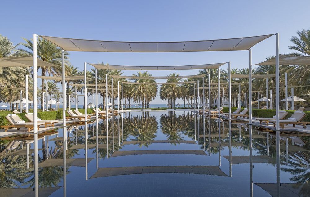 Oman_Muskat_The-Chedi_Luxus-Resort-Pool_BoutiqueReisen