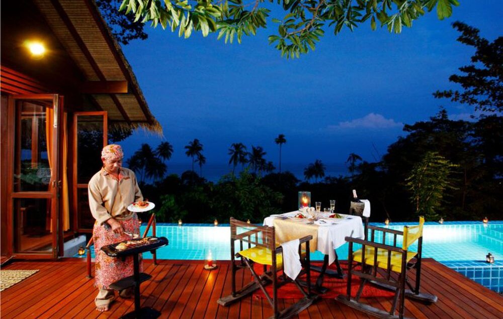 Thailand_PhiPhi-island_Zeavola-Resort_Dinner-Privat_BoutiqueReisen