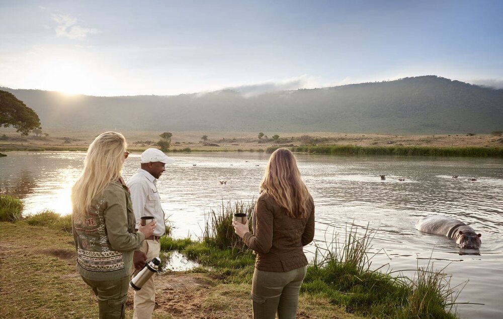 Tansania_Sanctuary-Ngorongoro-Crater-Camp_Hippo_BoutiqueReisen