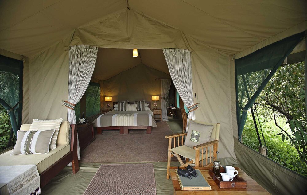 Kenia_Masai-Mara_Rekero-Camp_Zelt-innen_BoutiqueReisen